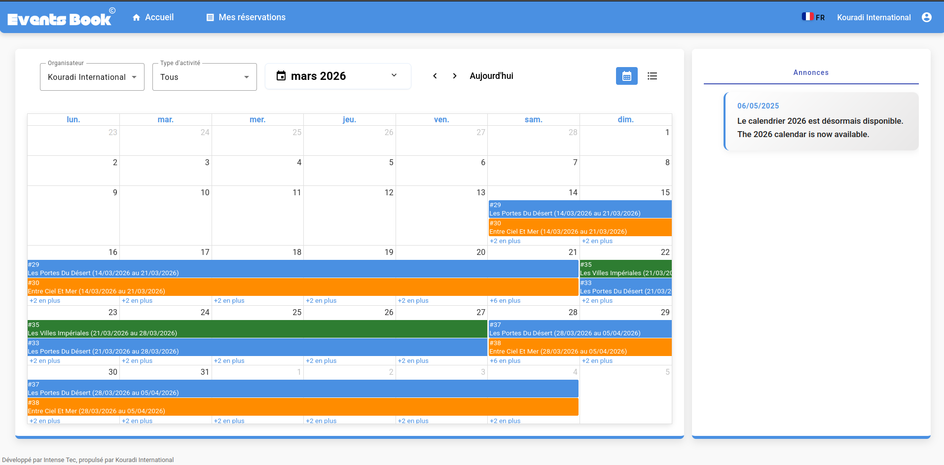 Interface Events Book